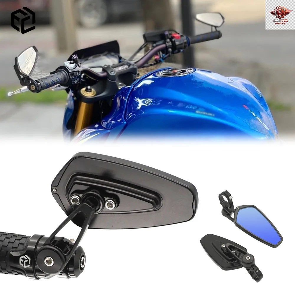 オートバイ用バーエンドミラー ハンドルバーミラー GSR 750 600 KATANA-750 GSX?-S750 GSX?-8S