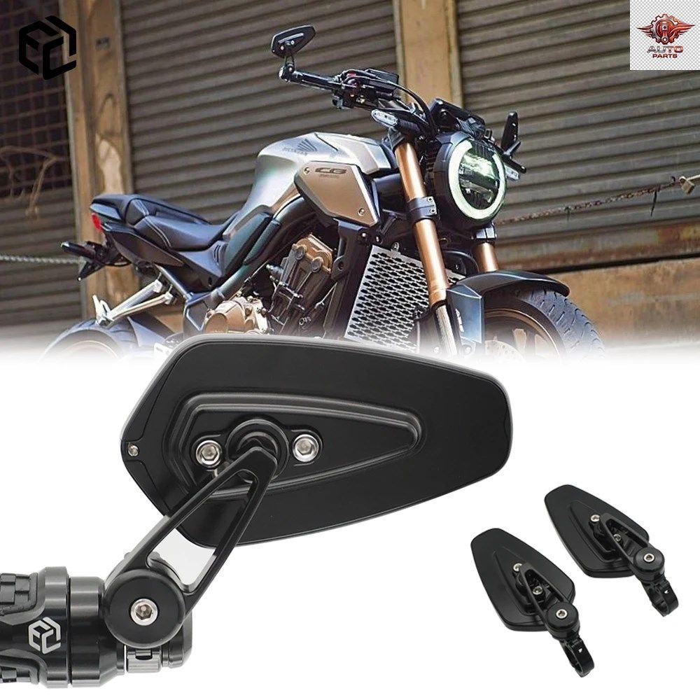 CB650R ミラー オートバイ バーエンド サイドミラー ホンダ CB400 CB650F CB1000R CBR1000RR CB1100 CB1300 CB400F