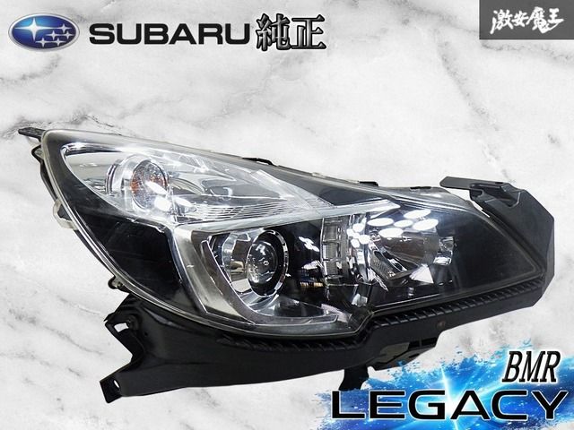 【点灯OK】純正 BRG BMM BR9 BM9 レガシィ 後期 HID キセノン ヘッドライト ヘッドランプ インナーブラック 右側 運転席側 KOITO 100-20061