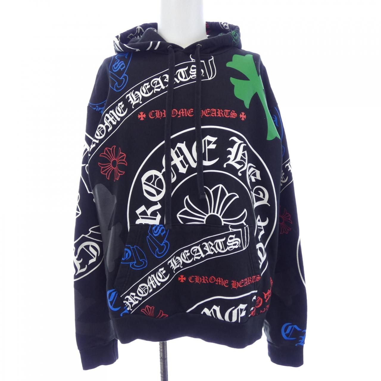 クロムハーツ CHROME HEARTS STENCIL HOODIE 408152701******A07 パーカー