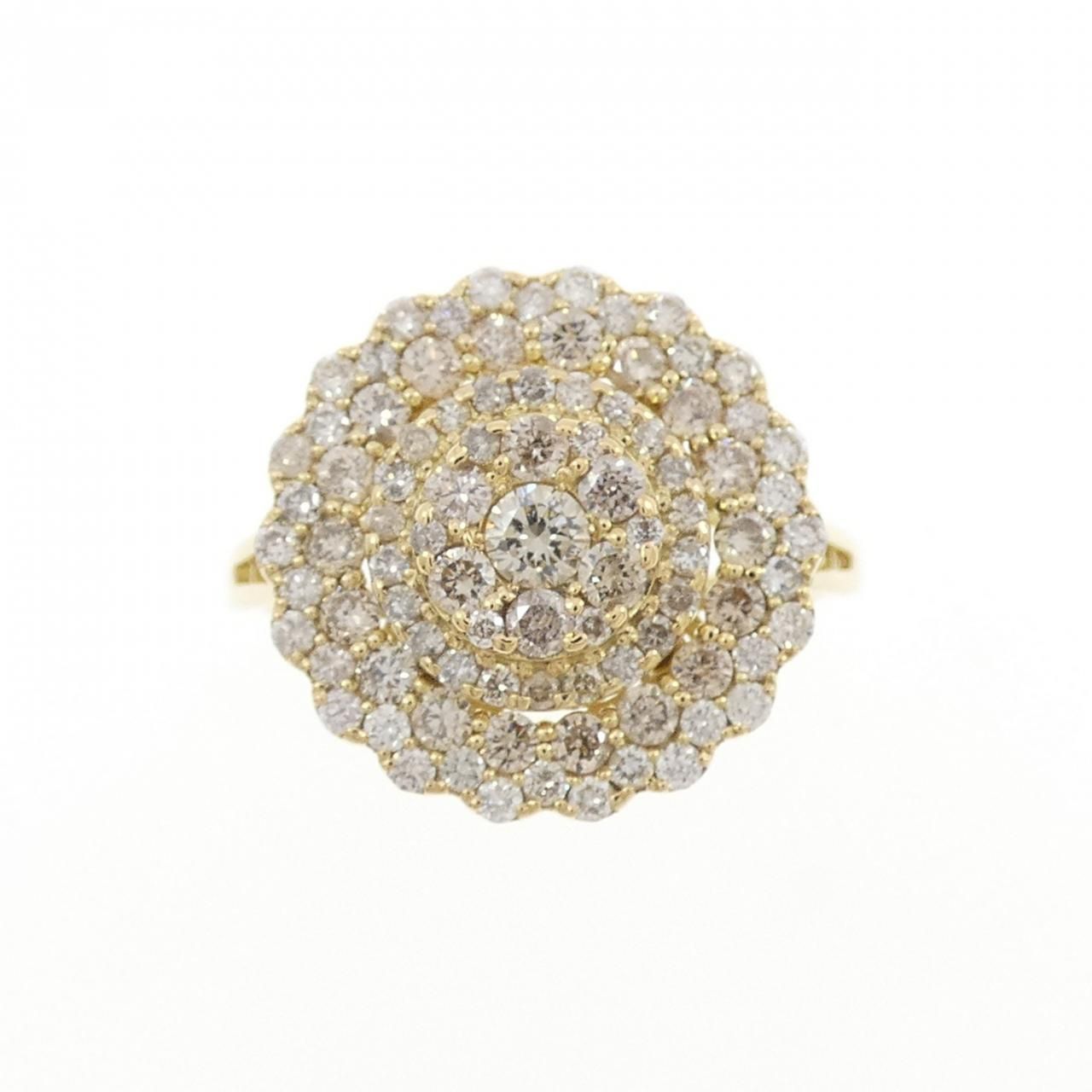 K18YG ダイヤモンド リング 1.00CT
