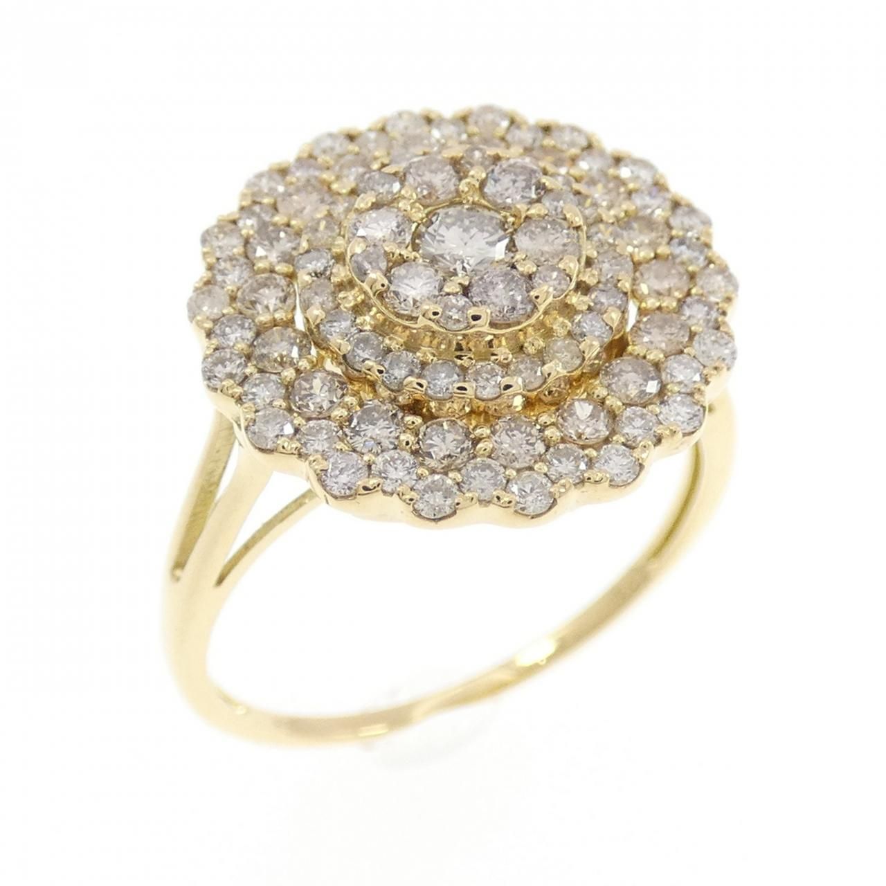 K18YG ダイヤモンド リング 1.00CT