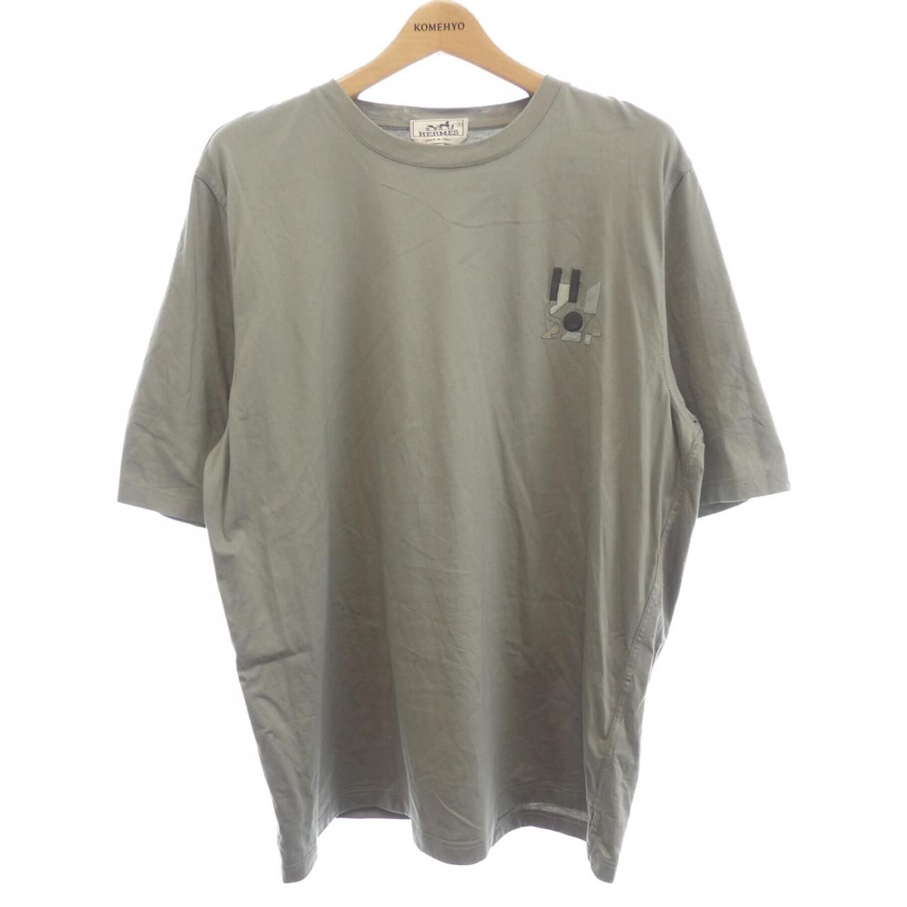 エルメス HERMES ミニレザーパッチ　ジュ ダドレス JEU D'ADRESS 457930HA Tシャツ