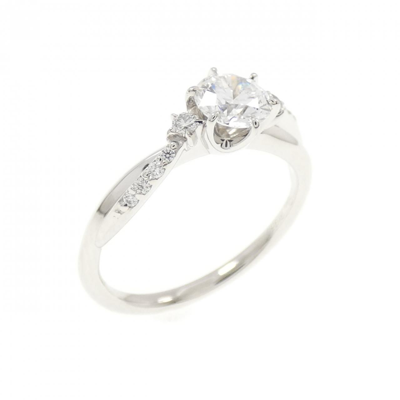 スタージュエリー ダイヤモンド リング 0.405CT D VVS1 3EXT