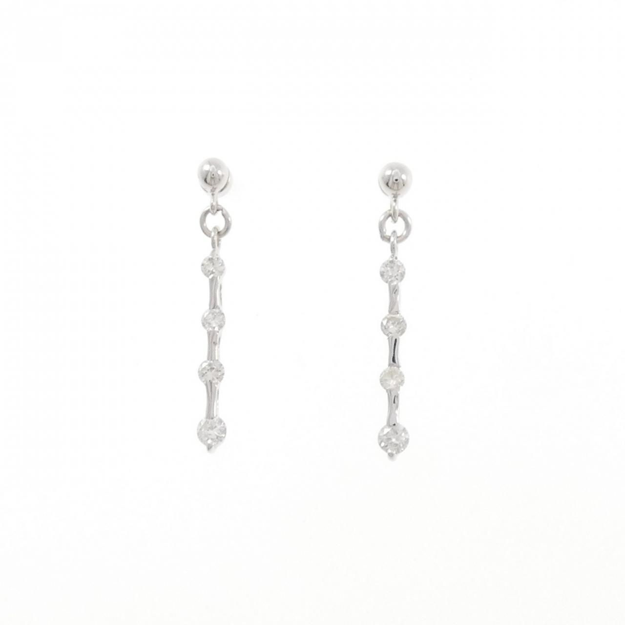 K18WG ダイヤモンド ピアス 0.30CT 70,600円