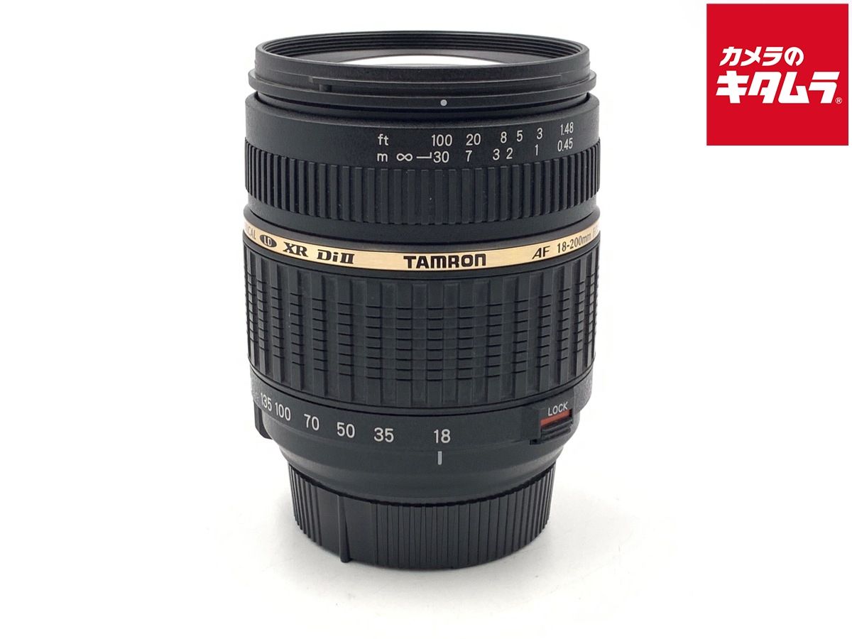 【中古】 【良品】 タムロン AF18-200mm F/3.5-6.3 XR DiII LD Aspherical [IF] MACRO ニコン用 （Model A14N II）