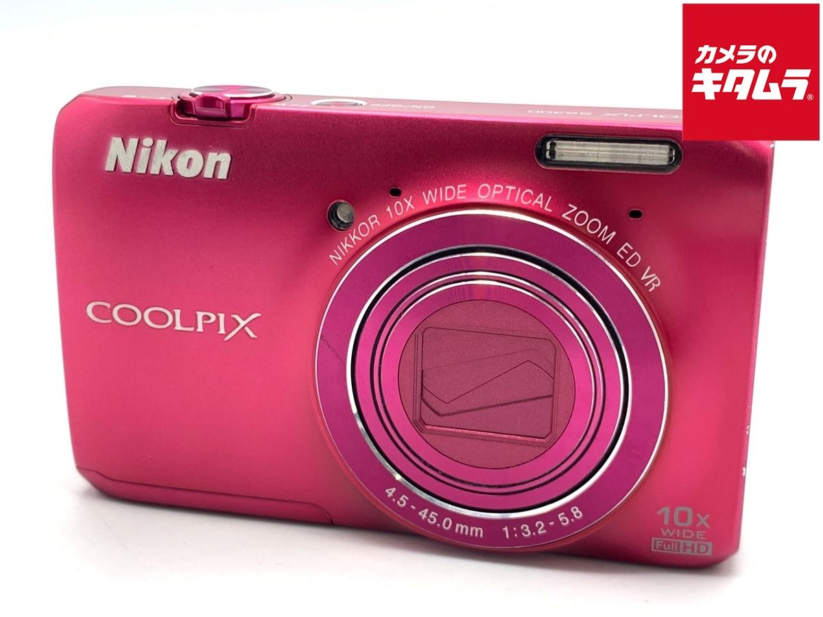 【中古】 【並品】 ニコン COOLPIX S6300 ファッションピンク