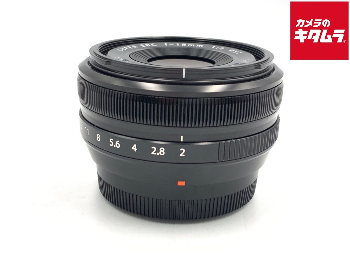 【中古】 【並品】 フジフイルム XF18mm F2 R