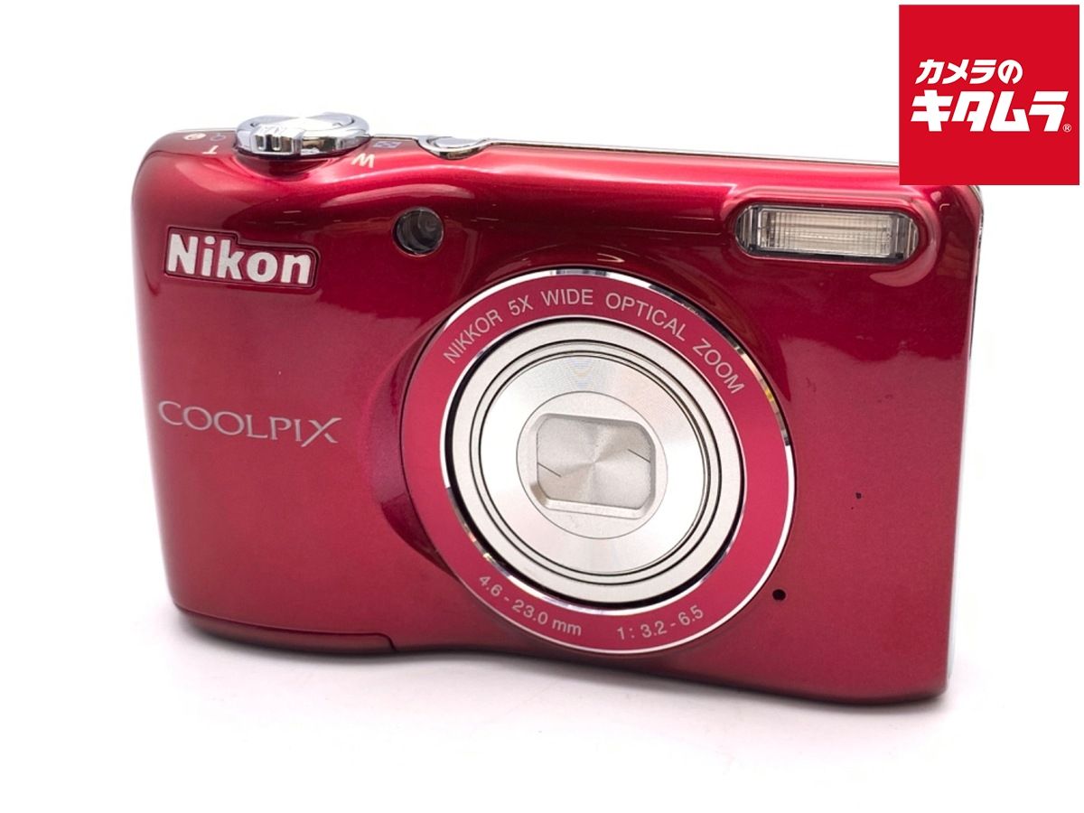 【中古】 【並品】 ニコン COOLPIX L26 レッド