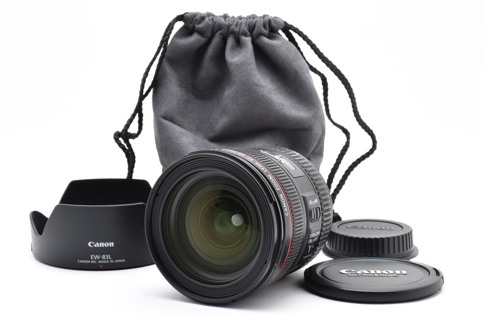 【返品保証】良品｜Canon キヤノン EF24-70mm F4 L IS USM #C260530-01