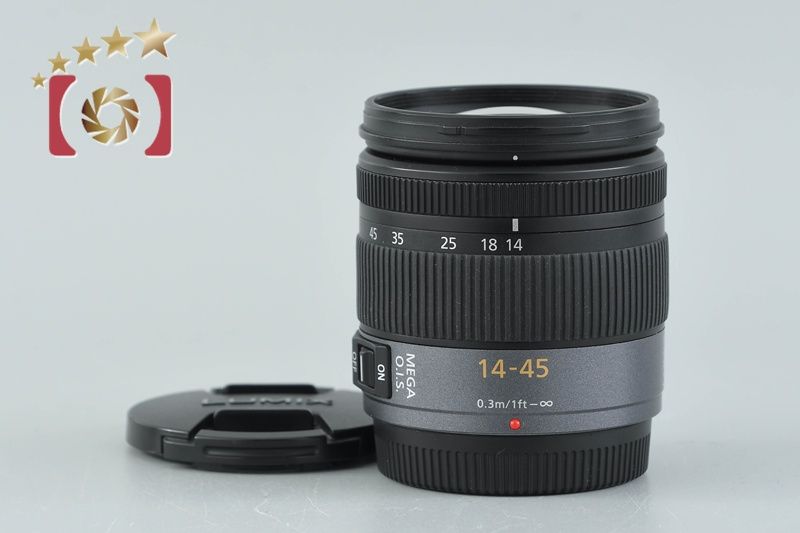 【中古】Panasonic パナソニック LUMIX G VARIO 14-45mm f/3.5-5.6 ASPH. MEGA O.I.S. H-FS014045