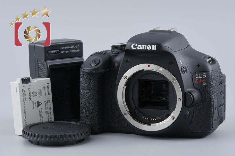 【中古】Canon キヤノン EOS Kiss X5 デジタル一眼レフカメラ シャッター回数僅少