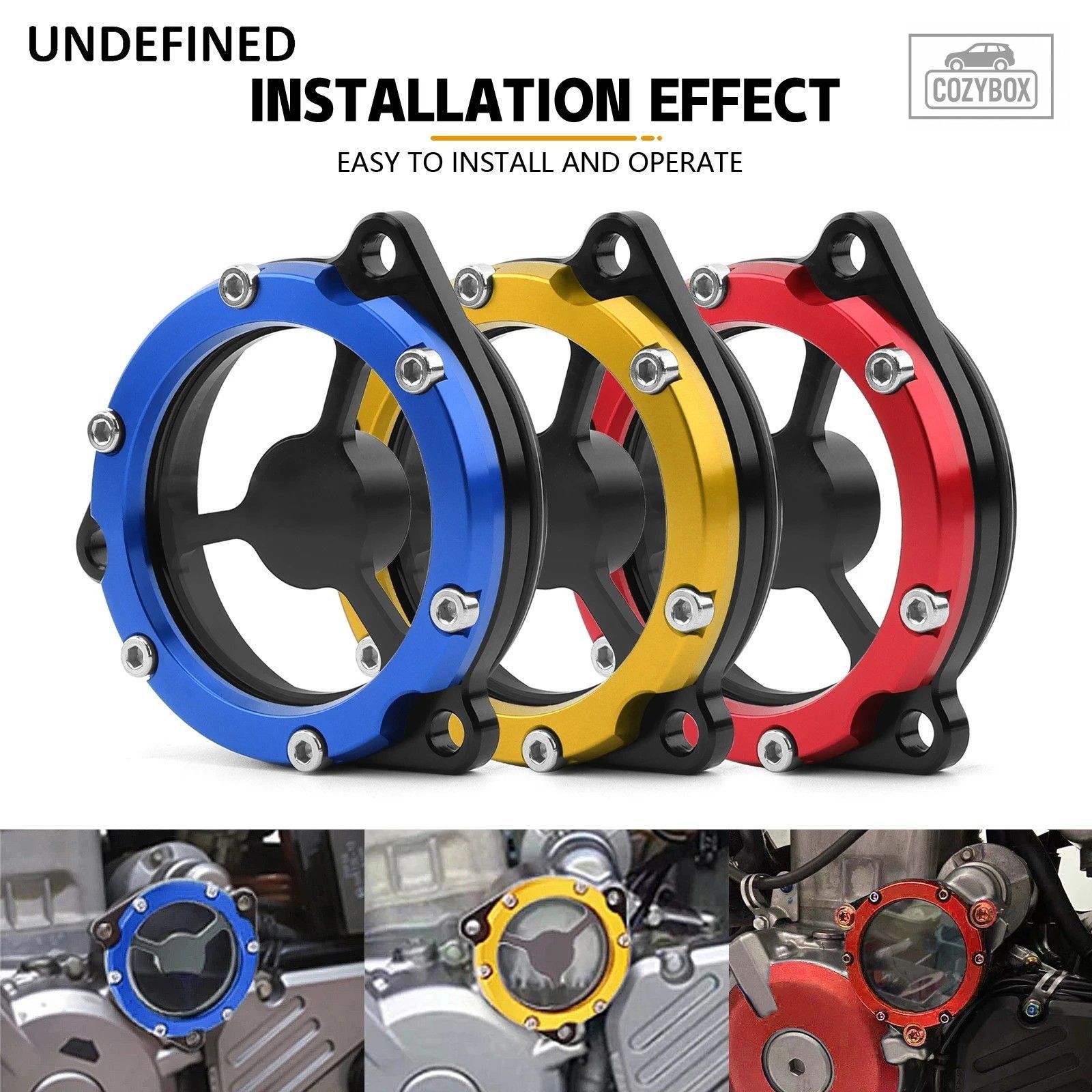 スターターアイドルギア カバー スズキ LTR 450 LTZ 400 DRZ オートバイ アクセサリ