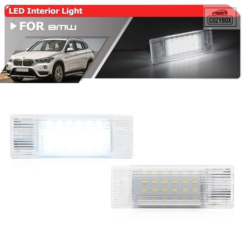 4x FR ホワイト LED ステップドア カーテシパドルライト BMW F48 X1 2016-2022 車内リ
