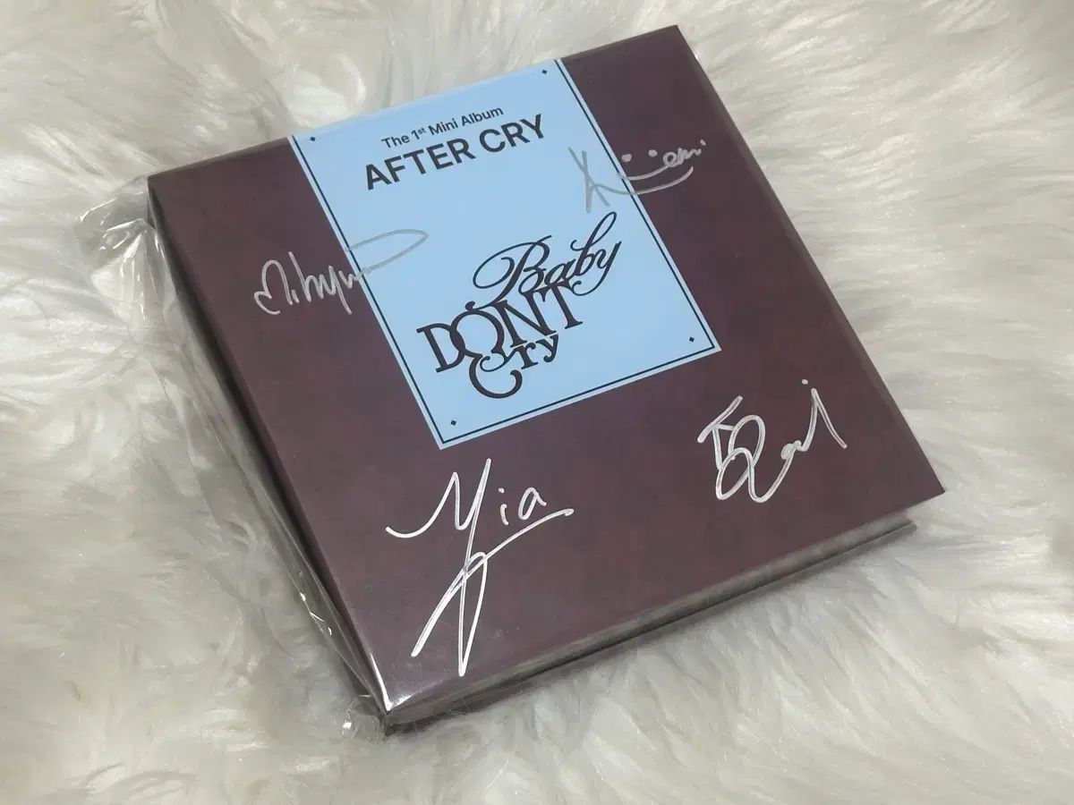 ベイビー DONT Cry サイン入り アルバム