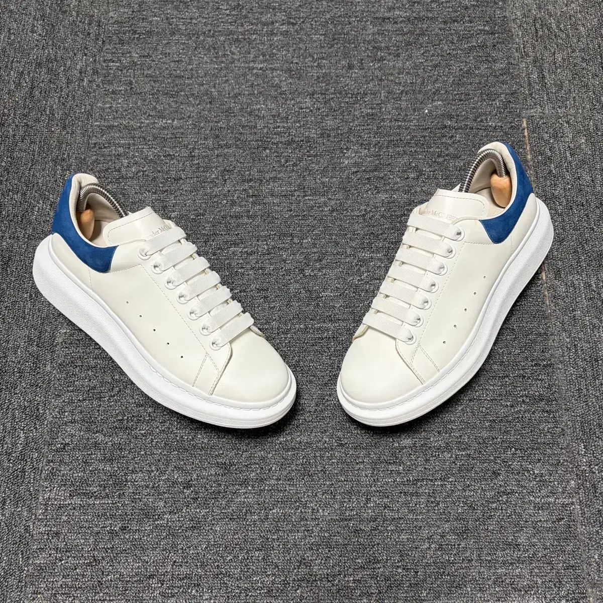 40 Alexander McQueen オーバーソール ブルー탭
