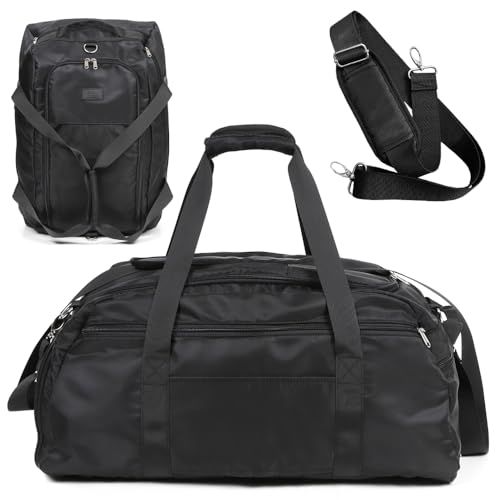 ボストンバッグ 【リュックにもできる5WAY/50L大容量版】(防水ポケット大き目/軽量) 旅行バッグ キャリーオンバッグ スポーツバッグ メンズ レディース 機内持ち込み 1泊 2泊 3泊 comfox (コムフォックス)as 370d179f