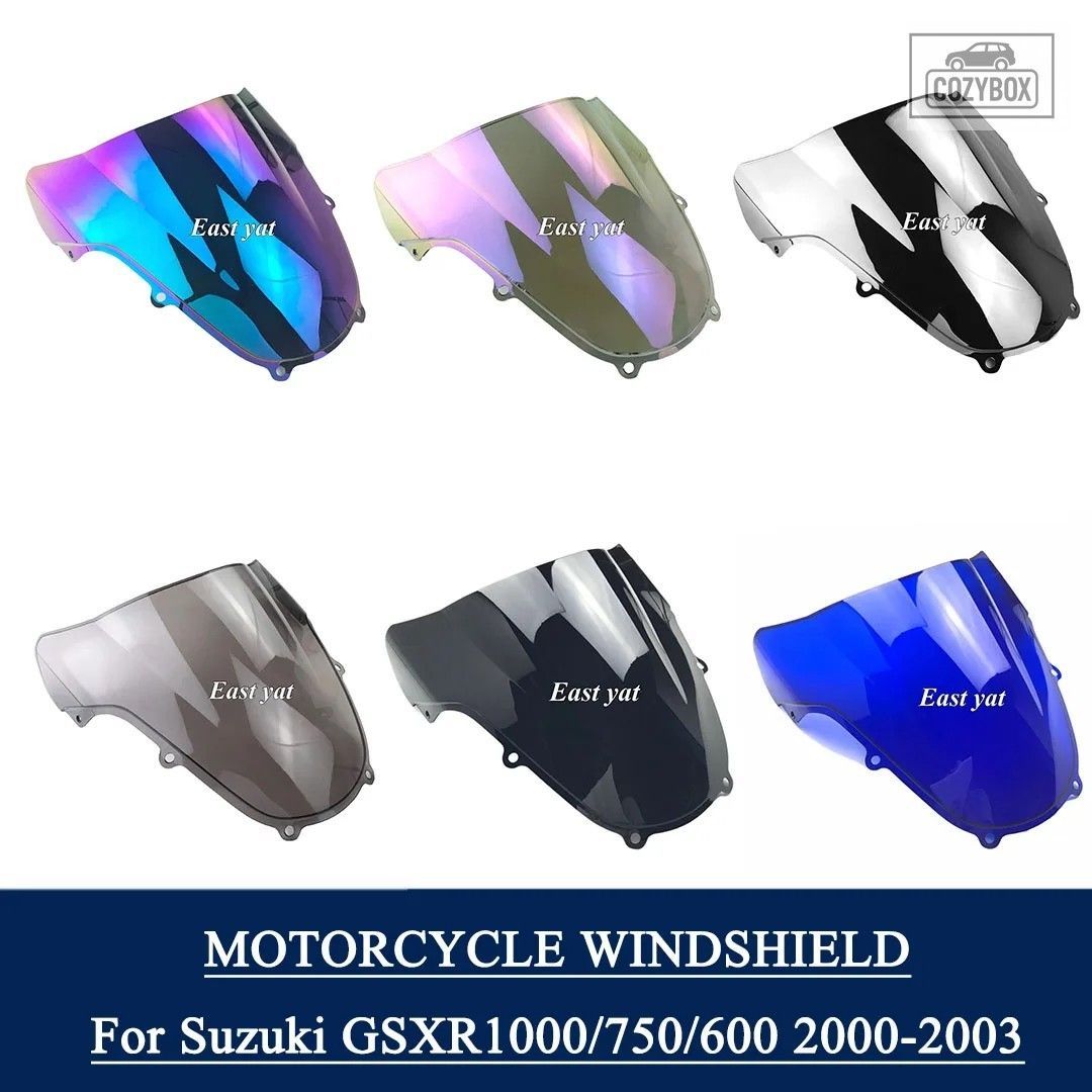 スズキ GSXR600 GSXR750 GSXR1000 K1 2000 - 03 フロントガラスフロントスクリーン