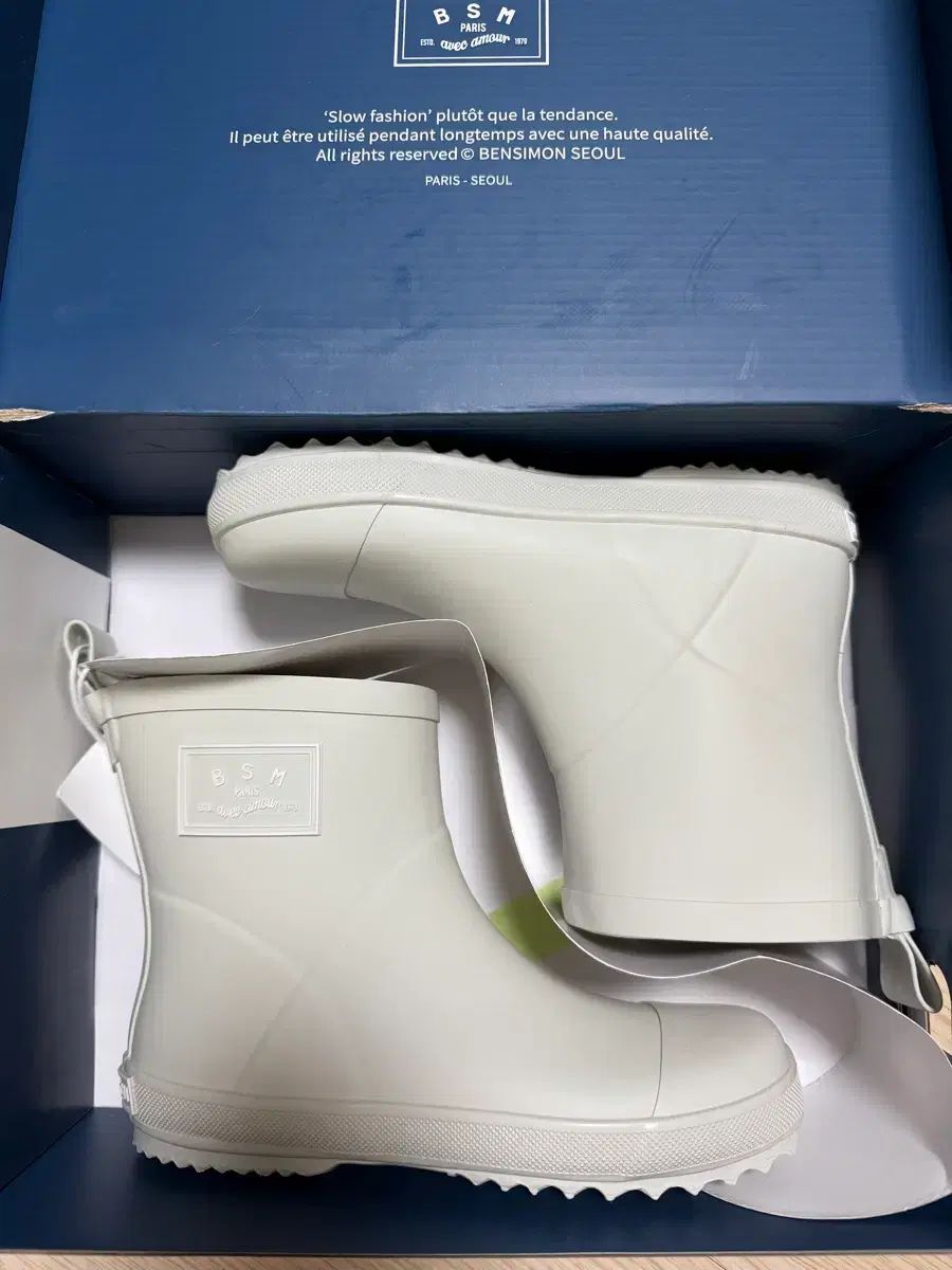 BENSIMON(ベンシモン) レインブーツ クラウドグレー 230