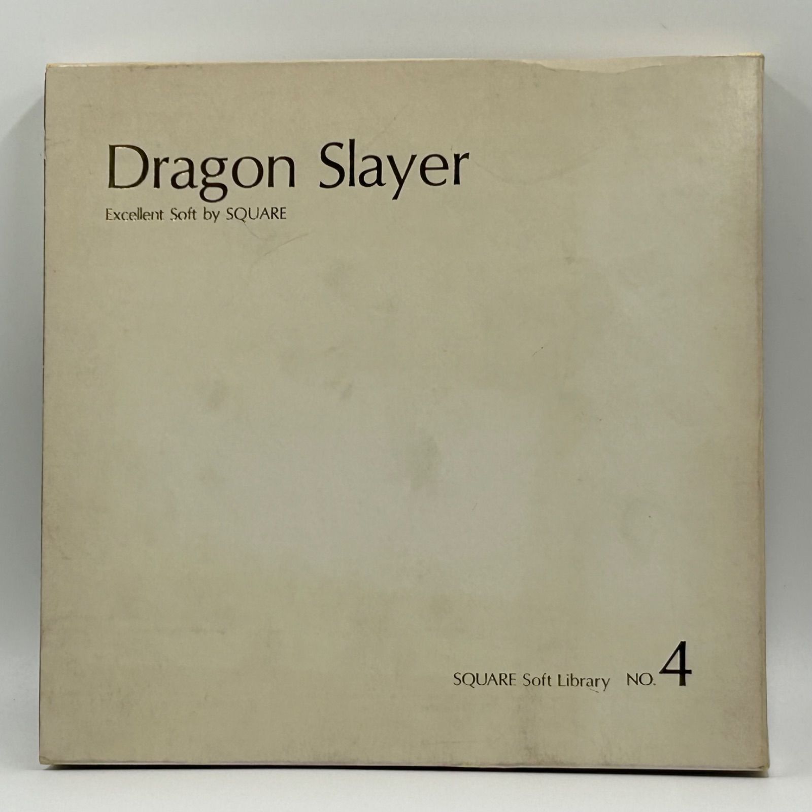 動作品 ROM ロム版 MSX Dragon Slayer ドラゴンスレイヤー NO.4 箱説付き