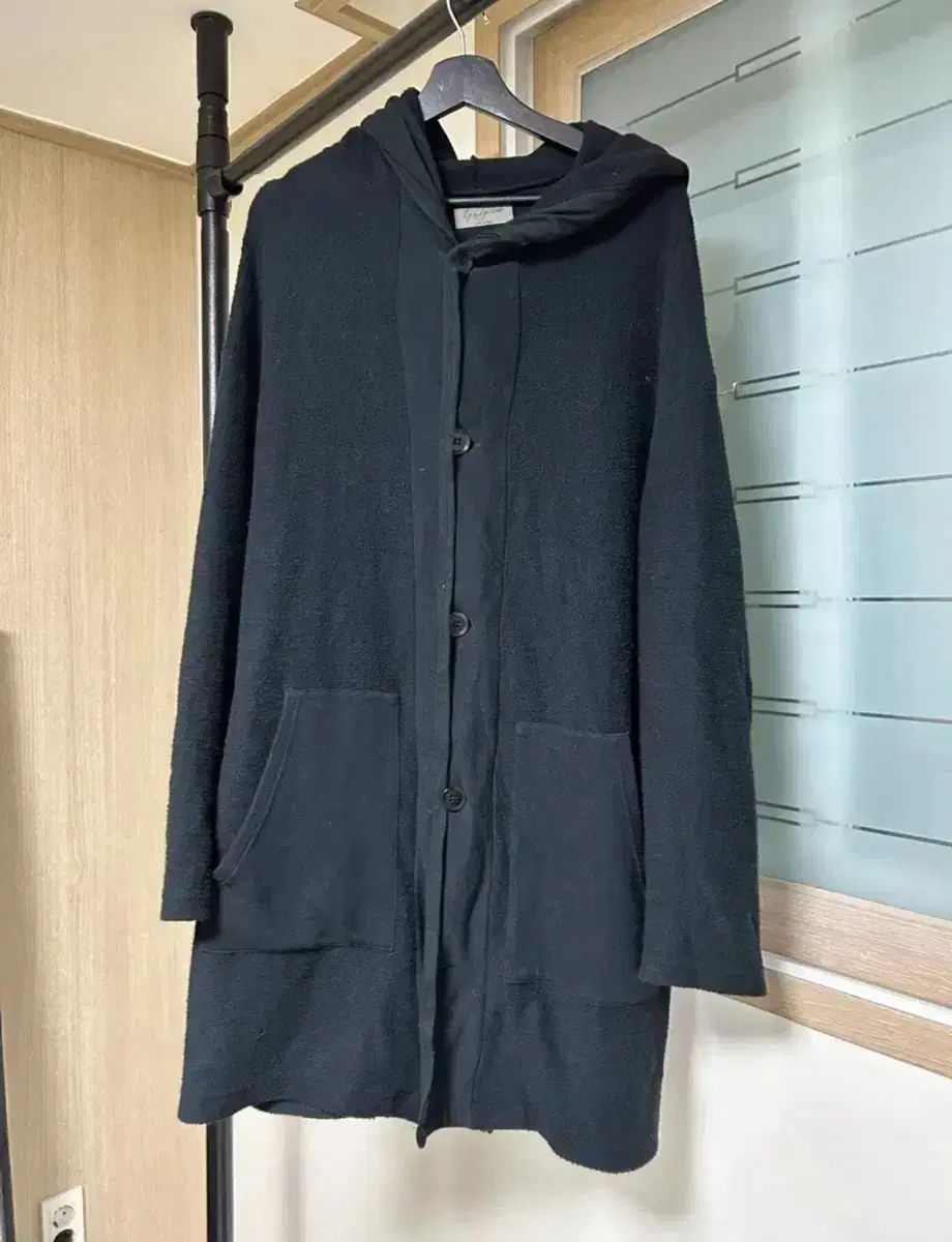 YOHJI YAMAMOTO ヨウジヤマモト プールオム ロング フーデッドジャケット 2size 20,564円