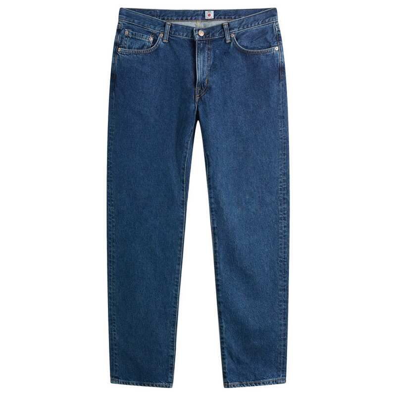エドウィン メンズ ボトムス デニムパンツ ジーンズ Edwin Regular Taperedenim Jeans Blue Mid Used ブルー