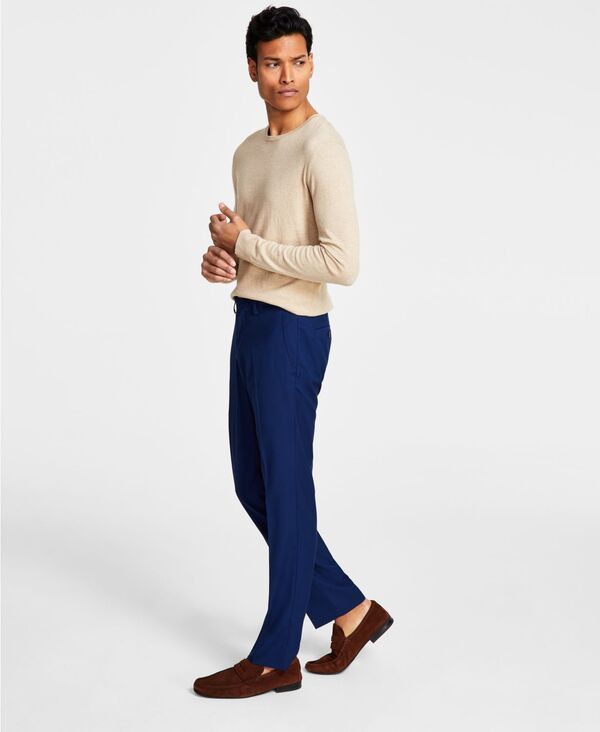 ケネスコール メンズ ボトムス カジュアルパンツ パンツ Kenneth Cole Reaction Mens TechniCole Suit Separate SlimFit Pants Blue ブルー