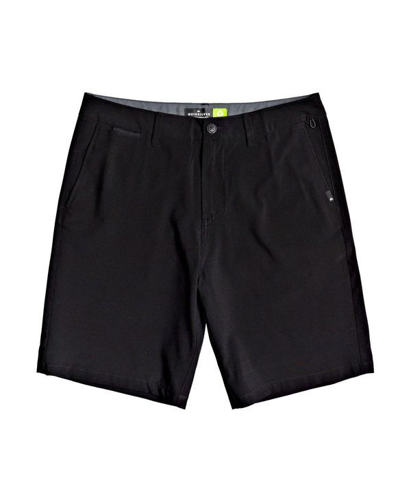 クイックシルバー メンズ 水着 ハーフパンツ・ショーツ Quiksilver Mens Union Amphibian Hybrid 20 Short Black ブラック