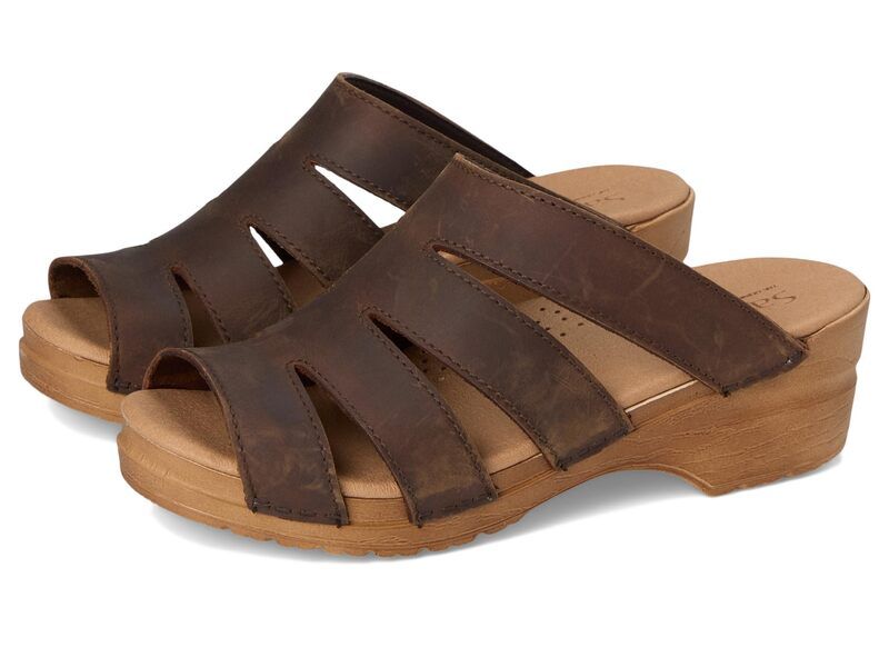 サニータ レディース シューズ ヒール Sanita Monikantique Brown ブラウン