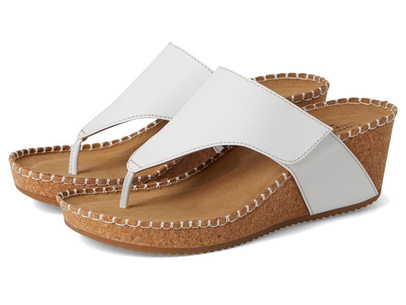 コンフォーティバ レディース シューズ ヒール Comfortiva Edwyn White ホワイト