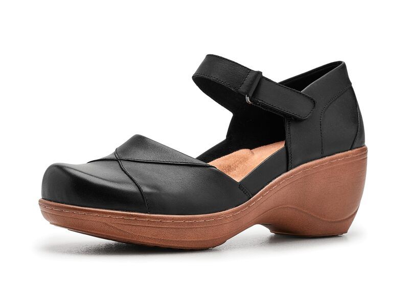 ソフトウォーク レディース シューズ サンダル SoftWalk Miri Black ブラック