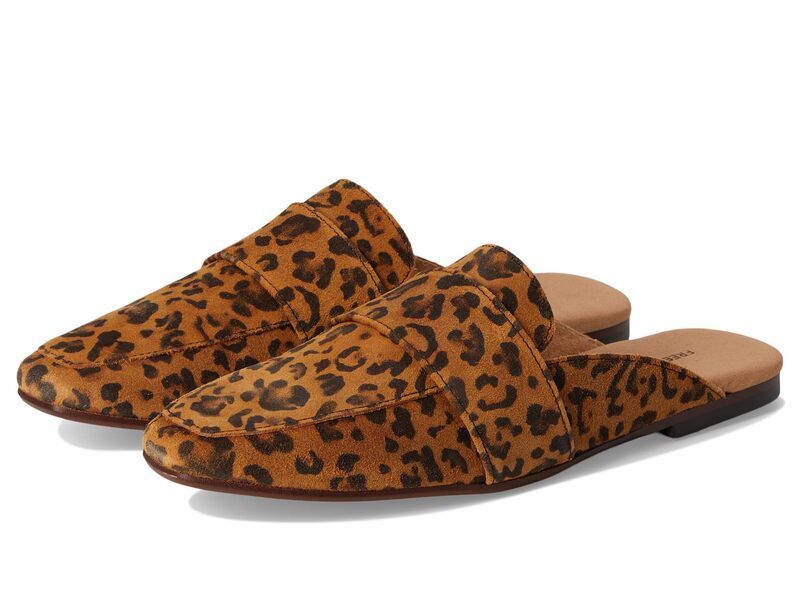 フリーピープル レディース シューズ スリッポン・ローファー Free People At Ease Embossed Loafer Leopard Suede アニマル