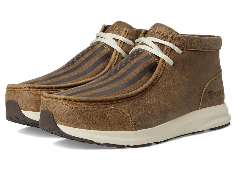 アリアト メンズ シューズ ブーツ・レインブーツ Ariat Spitfire American Flag P