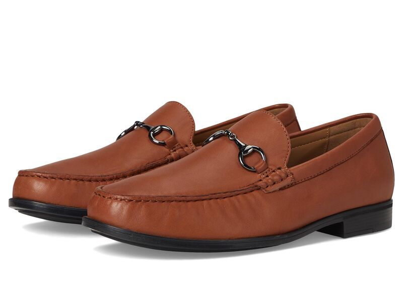 ジョンストンアンドマーフィー メンズ シューズ スリッポン・ローファー Johnston Murphy Harrison Bit Cognac Glove Le