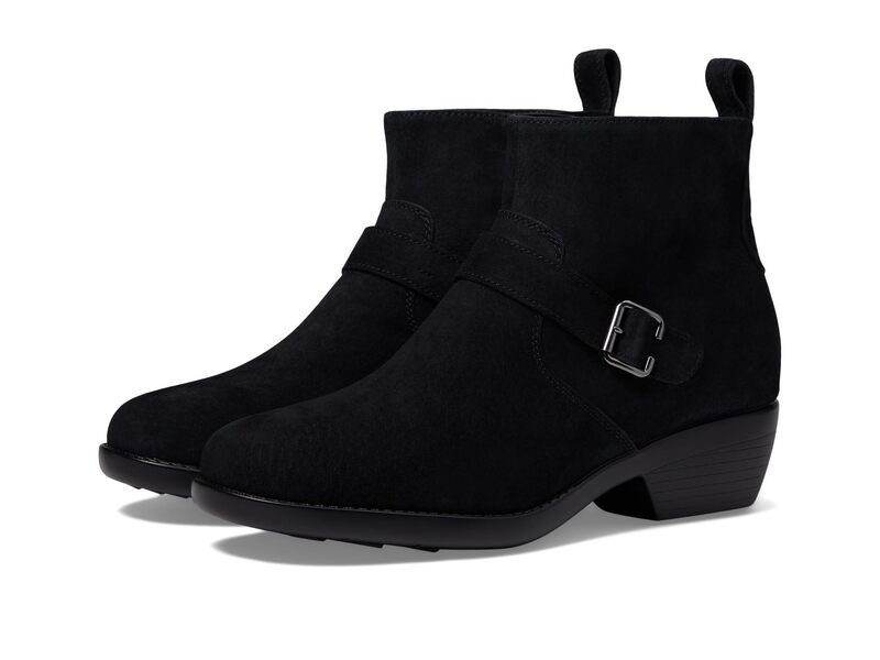プロペット レディース シューズ スニーカー Propet Memphis Black Suede ブラック