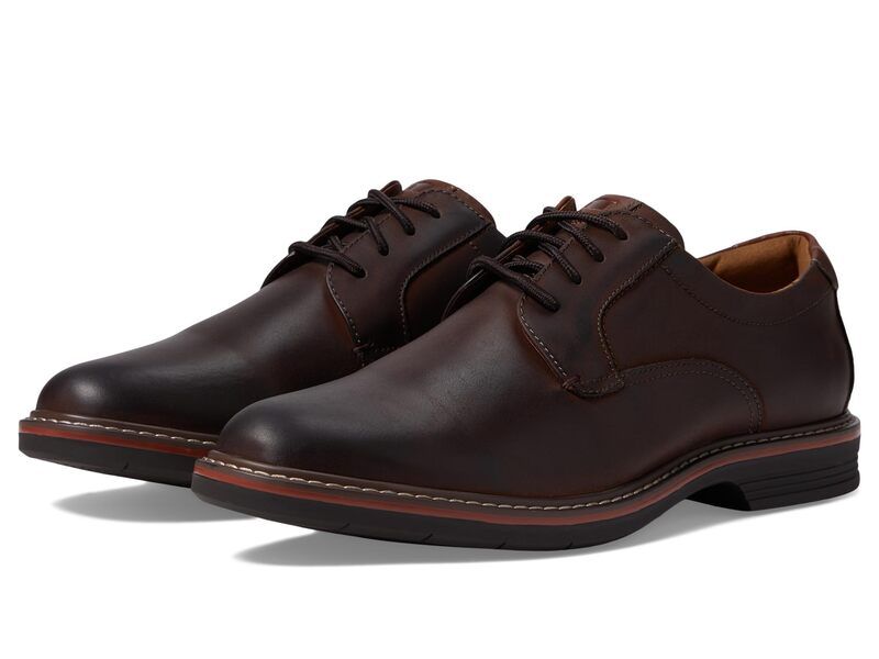 フローシャイム メンズ シューズ オックスフォード Florsheim Norwalk Plain Toe Oxford Brown Crazy Hor ブラウン
