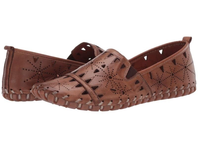 スプリングステップ レディース シューズ スリッポン・ローファー Spring Step Fusaro Brown ブラウン