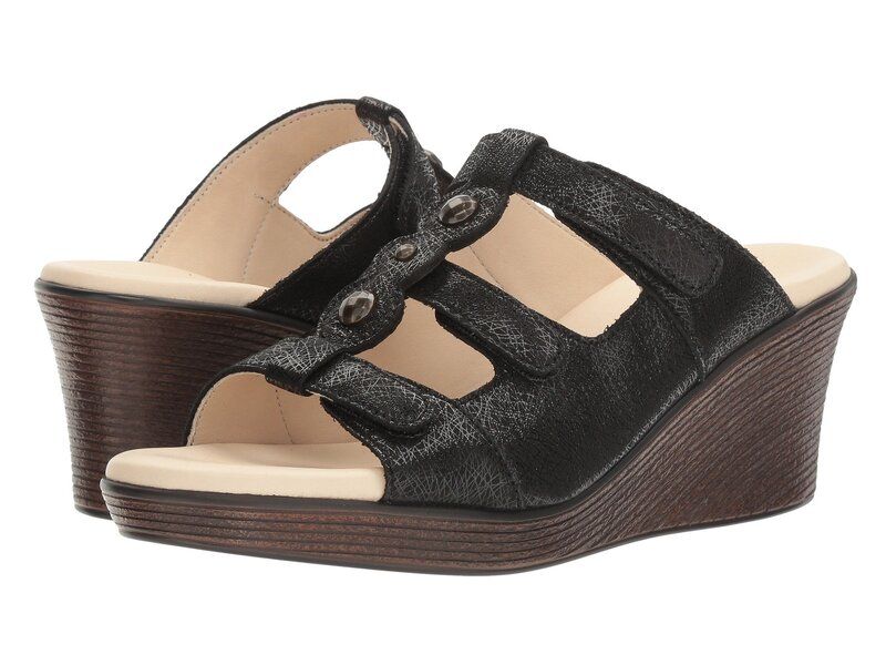 サス レディース シューズ サンダル SAS Ginger Web Black ブラック