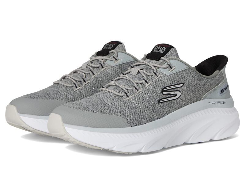 スケッチャーズ メンズ シューズ スニーカー SKECHERS DLux Walker 30 Drevven Hands Free SlipIn GrayBlack ブラック
