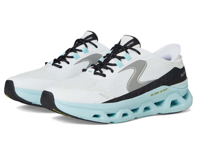 スケッチャーズ メンズ シューズ スニーカー SKECHERS GlideStep Altus Hands Free SlipIn WhiteBlue ホワイト
