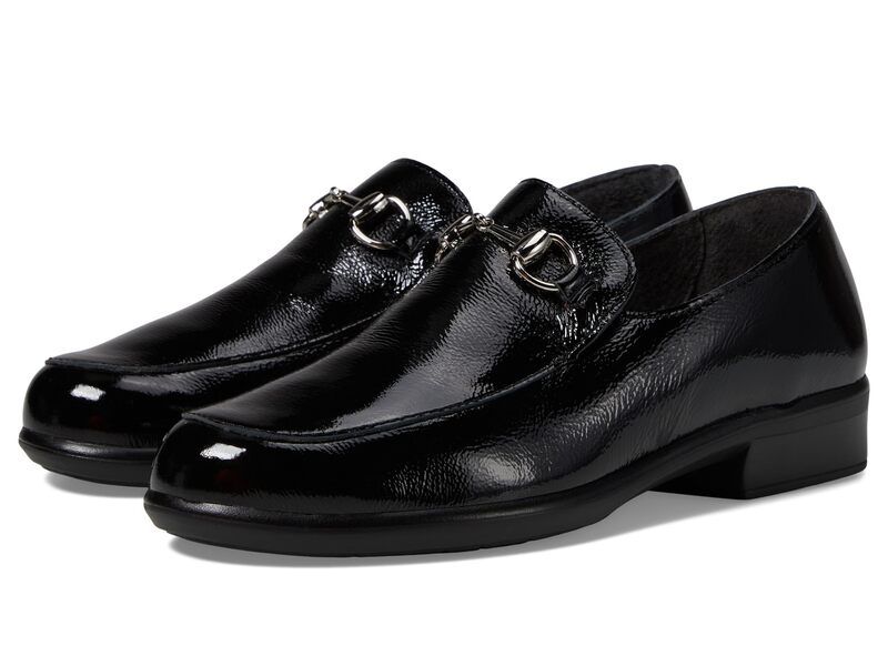 ナオト レディース シューズ スリッポン・ローファー Naot Bentu Black Crinkle P ブラック