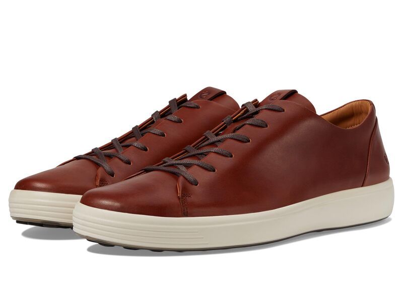 エコー メンズ シューズ スニーカー ECCO Soft 7 Premier Sneakers Cognac