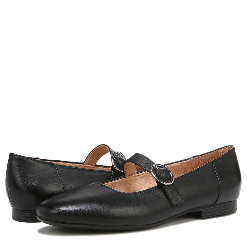 ナチュライザー レディース シューズ サンダル Naturalizer Kelly Black Leather ブラック