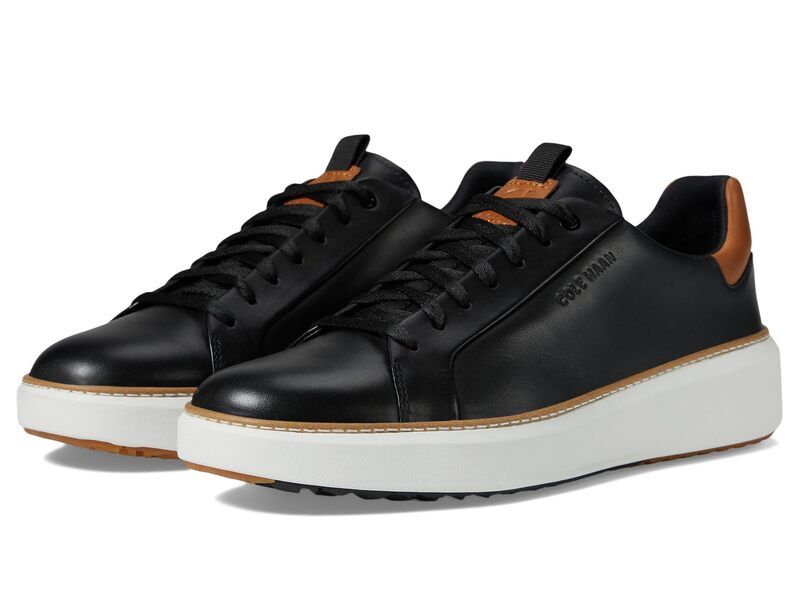 コールハーン メンズ シューズ スニーカー Cole Haan Grandpro Topspin Golf BlackPecanOpt ブラック
