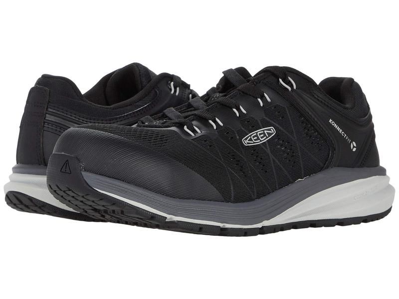 キーン メンズ シューズ スニーカー KEEN Utility Vista Energy ESD VaporBlack ブラック