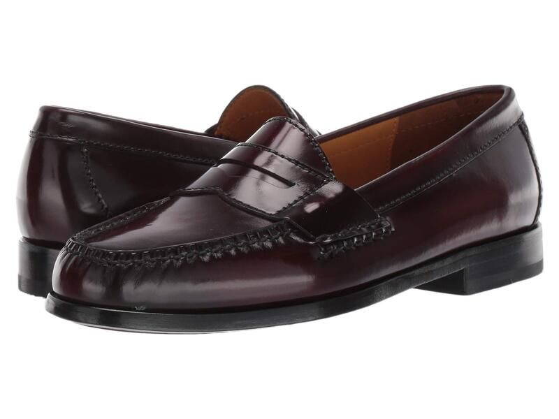コールハーン メンズ シューズ スリッポン・ローファー Cole Haan Pinch Penny Burgundy バーガンディ