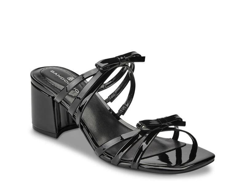 バンドリーノ レディース シューズ サンダル BandolinoMattien Sandal Black Patent ブラック