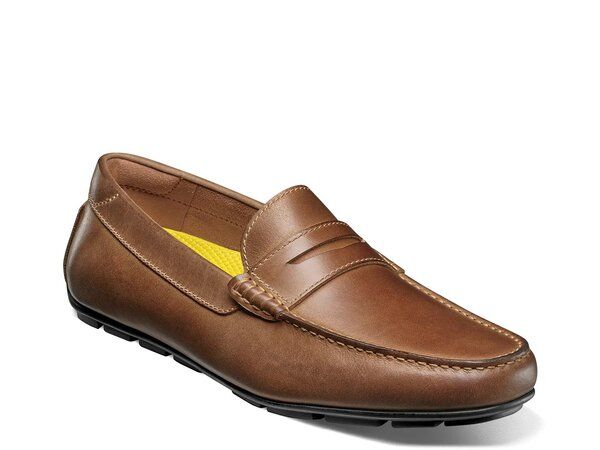 フローシャイム メンズ シューズ スリッポン・ローファー Florsheim Motor Driving Loafer Dark Brown ブラウン