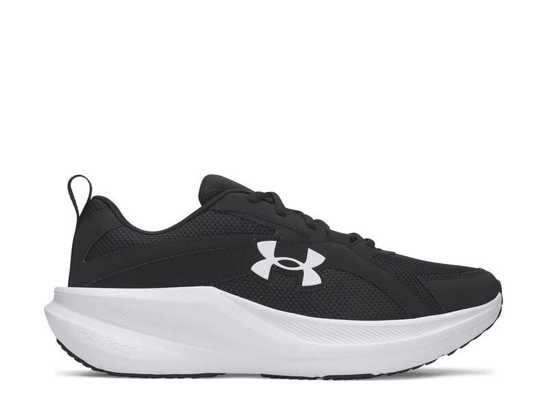 アンダーアーマー メンズ シューズ スニーカー Under Armour Assert 11 Running Shoe Mens BlackWhite ホワイト