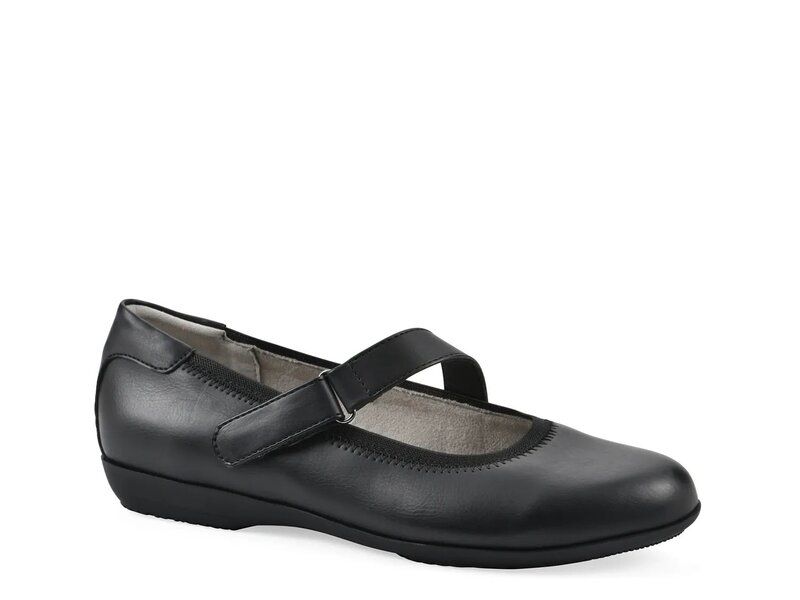 クリフバイホワイトマウンテン レディース シューズ パンプス Cliffs by White Mountain Carwen Mary Jane Flat Black ブラック